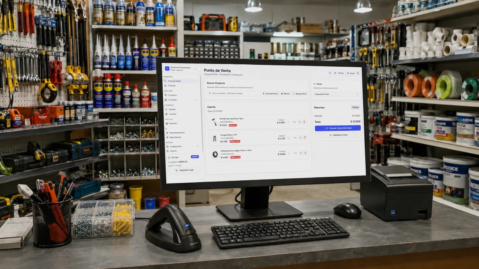 Software para ferretería: cómo ordenar productos, precios y stock